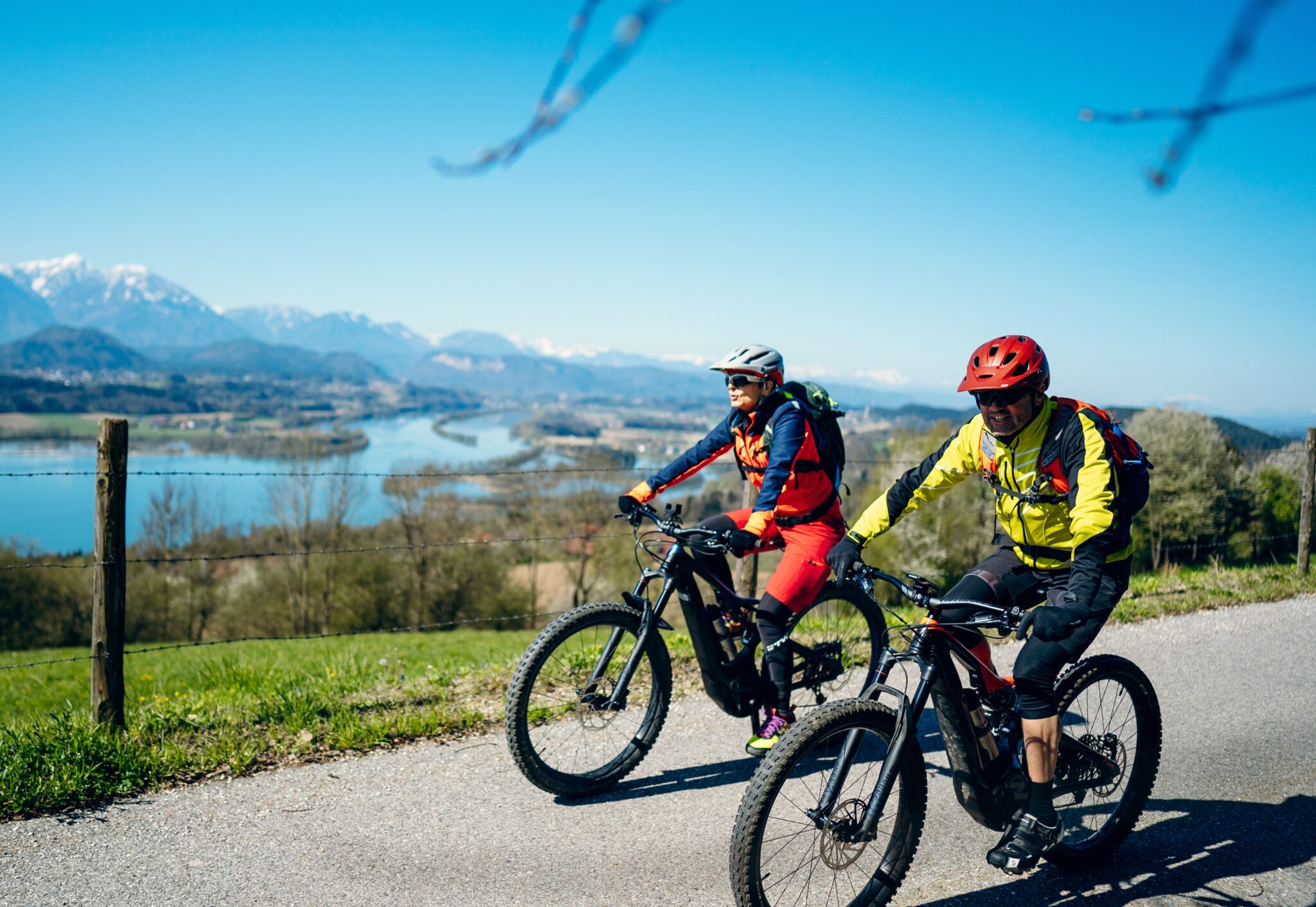Mountain Bike fahren in Südkärnten